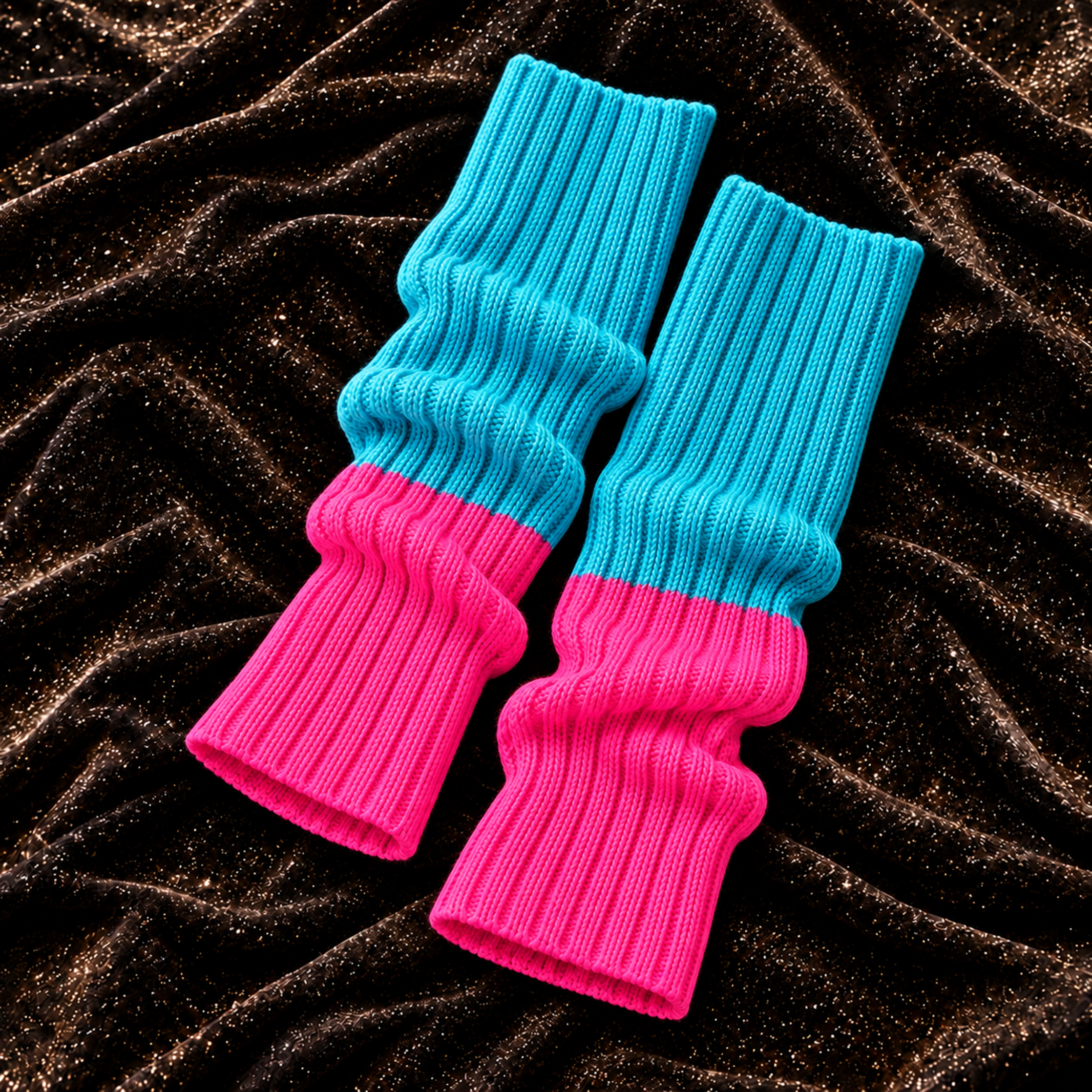 The Nova Colorblock Leg Warmers thumbnail 2